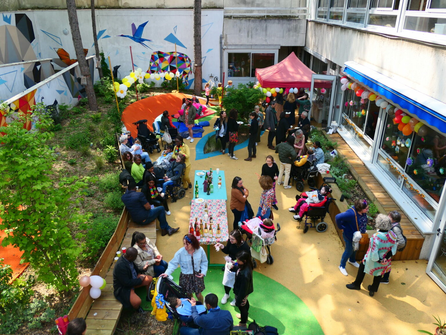 inauguration du jardin sensoriel